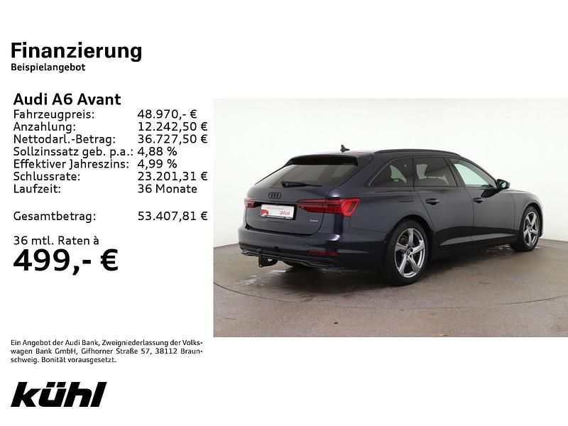 Gebraucht Audi A6 Advanced 245 PS (180 kW) 2025 Firmamentblau metallic Kombi