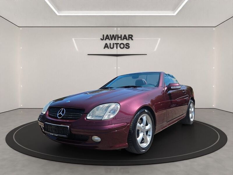 Designopurpur Gebraucht 2001 Mercedes SLK230 Cabrio | 7.990 € (Etwas zu teuer) - Bild 1/4