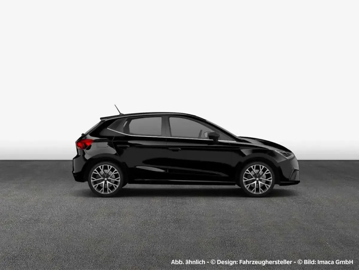 Gebraucht Seat Ibiza Style 116 PS (85 kW) 2025 Midnight schwarz metallic Kleinwagen
