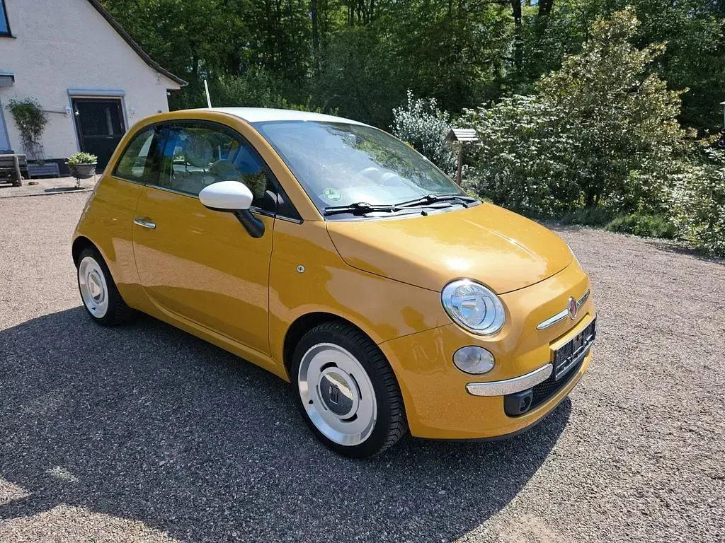 Gebraucht Fiat 500 69 PS (50 kW) 2015 Gelb Kleinwagen