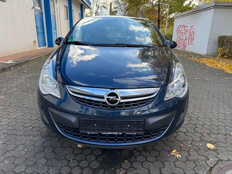 Gebraucht Opel Corsa Selection 69 PS (50 kW) 2012 Blau Kleinwagen
