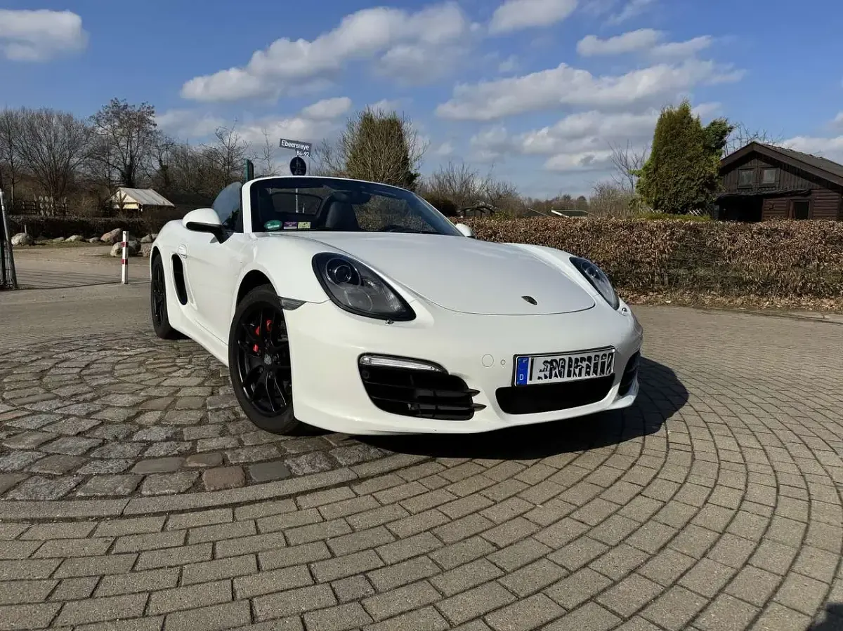 Brugt Porsche Boxster S 315 HK (231 kW) 2015 Hvid Cabriolet