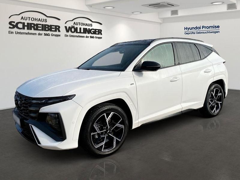 Weiß Gebraucht 2025 Hyundai Tucson N Line SUV | 36.490 € (Fairer Preis) - Bild 1/4