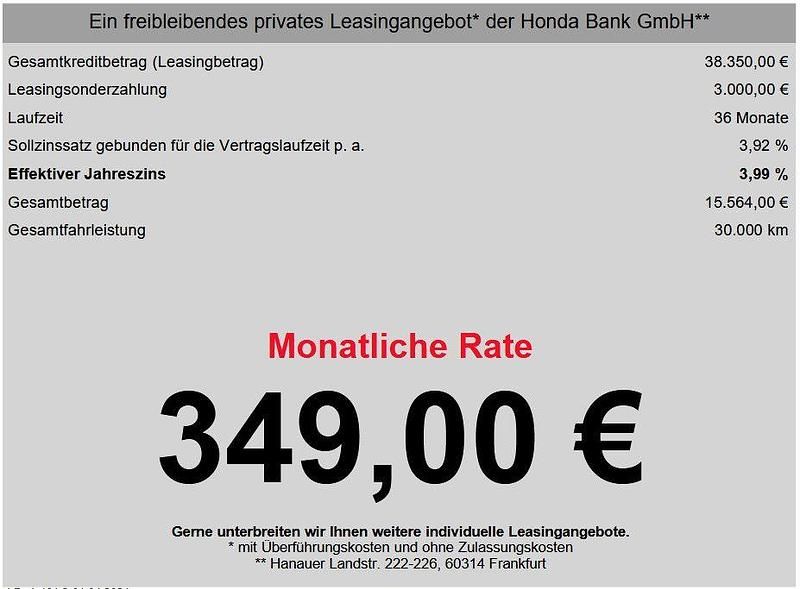 Schwarz Neu 2025 Honda Civic Advance Limousine | 38.350 € (Fairer Preis) - Bild 1/2