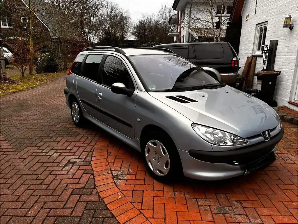 Gebraucht Peugeot 206 75 PS (55 kW) 2003 Blau Kombi