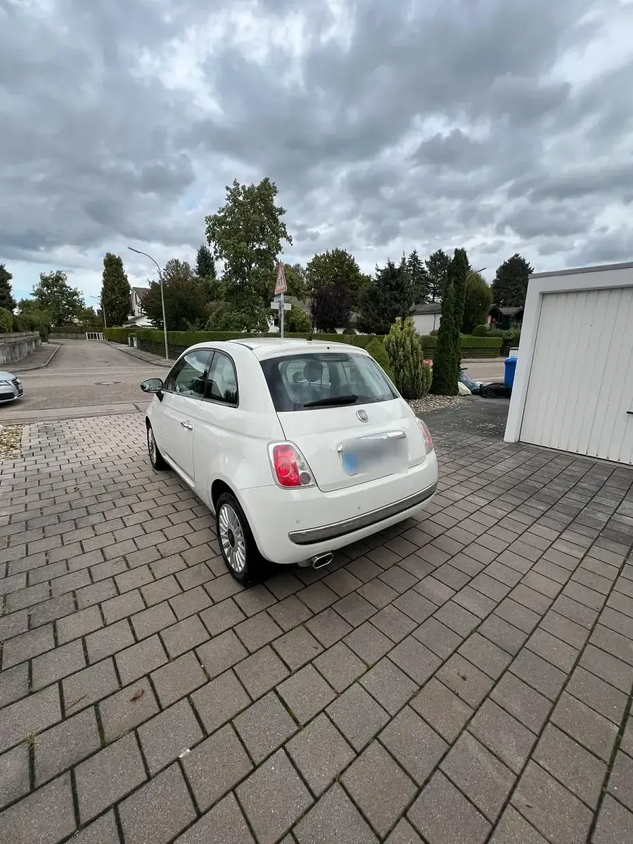 Gebraucht Fiat 500 2008 Weiß