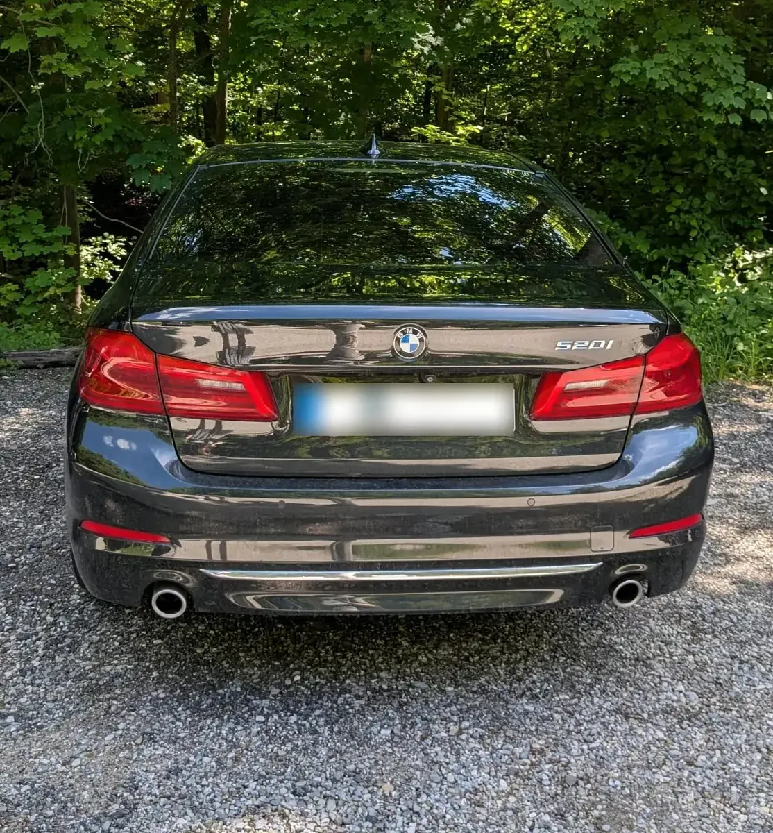 Gebraucht BMW 520 Luxury Line 184 PS (135 kW) 2019 Schwarz Limousine