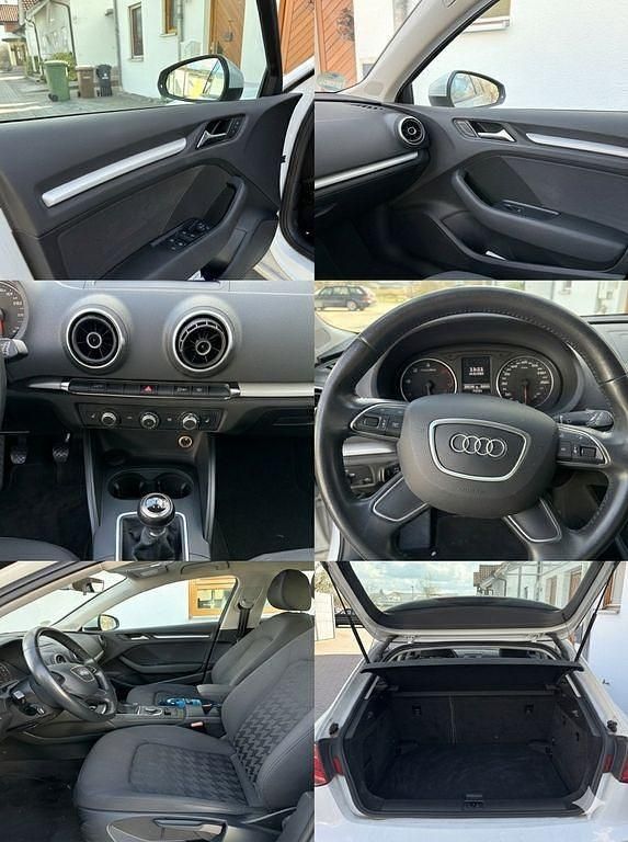 Gebraucht Audi A3 110 PS (80 kW) 2015 Weiß Kleinwagen