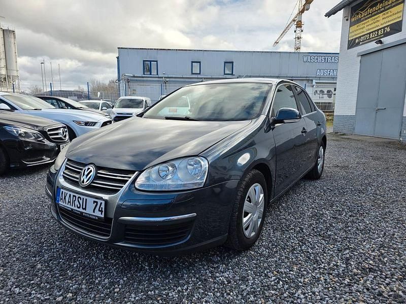 Gebraucht VW Jetta Comfortline 105 PS (77 kW) 2008 Blau Limousine