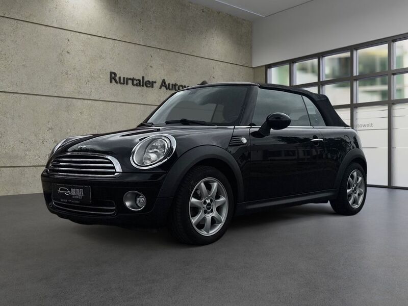 Schwarz Gebraucht 2010 Mini One Cabriolet Cabrio | 7.499 € (Fairer Preis) - Bild 1/4