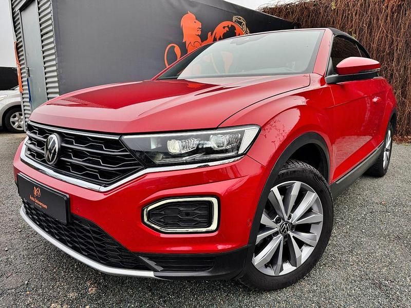 Gebraucht VW T-Roc Cabriolet 150 PS (110 kW) 2020 Rot Cabrio