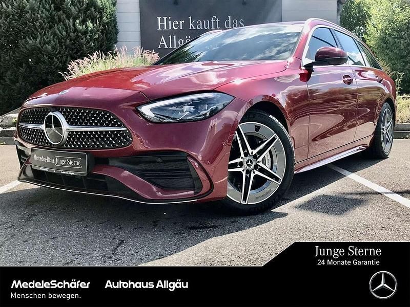 Manufaktur lack manufaktur pat Gebraucht 2024 Mercedes C300 AMG Kombi | 44.950 € (Fairer Preis) - Bild 1/4