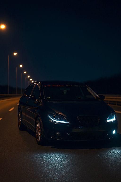 Schwarz Gebraucht 2011 Seat Leon Limousine | 6.950 € (Teuer) - Bild 1/4