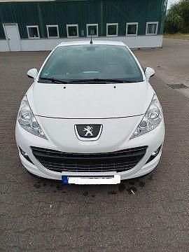 Weiß Gebraucht 2014 Peugeot 207 CC Cabrio | 6.699 € (Etwas zu teuer) - Bild 1/4