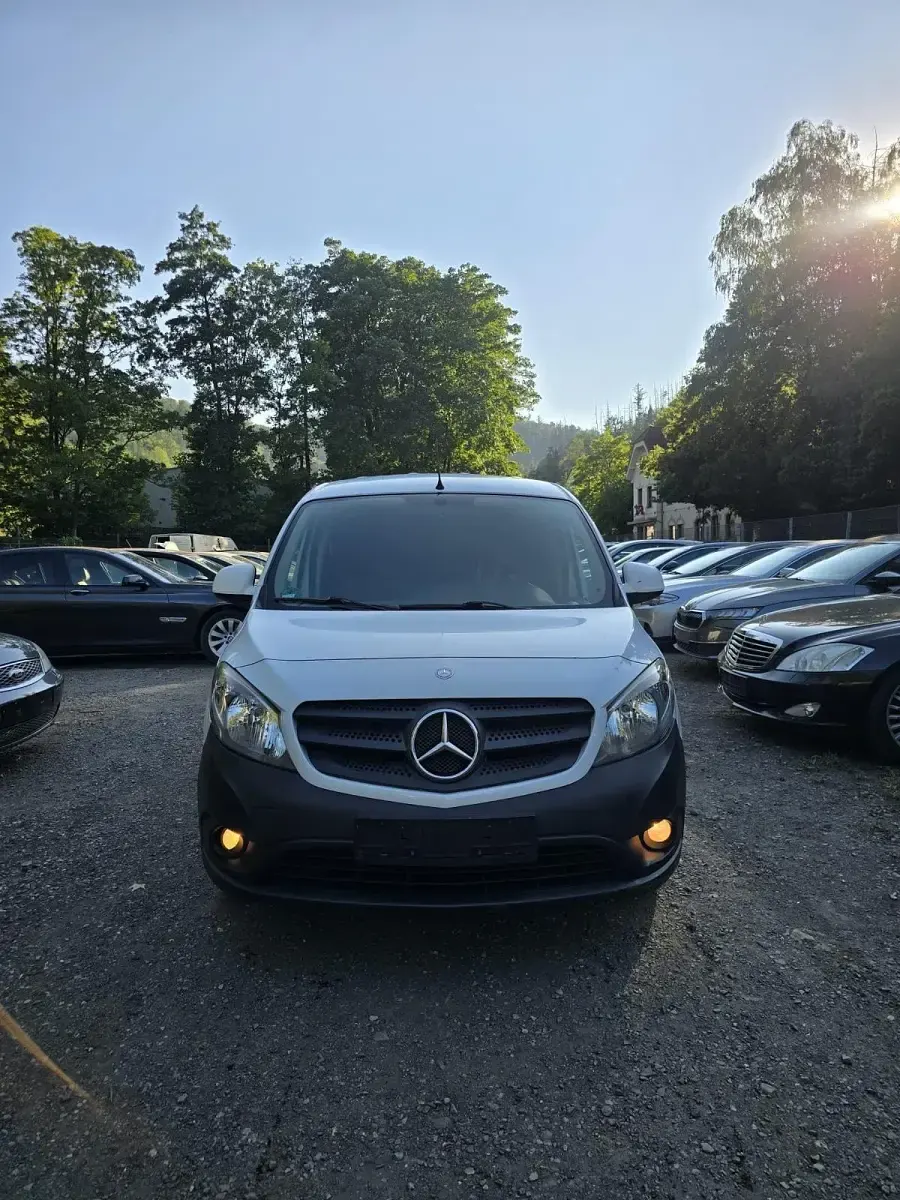 Gebraucht Mercedes Citan 109 90 PS (66 kW) 2012 Weiß Van / Kleinbus