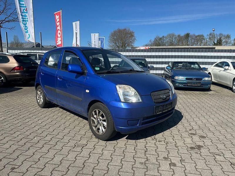 Gebraucht Kia Picanto LX 65 PS (47 kW) 2005 Blau Kleinwagen
