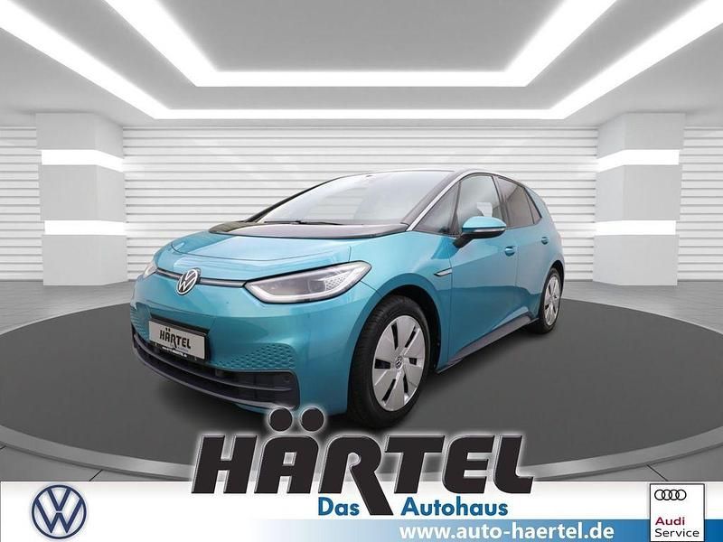 Makenatürkis (green), metallic Gebraucht 2021 VW ID.3 Pure Kleinwagen | 19.400 € (Etwas zu teuer) - Bild 1/4