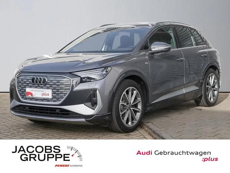 Gebraucht Audi Q4 e-tron S-Line 91 kW (125 PS) 2021 Grau SUV