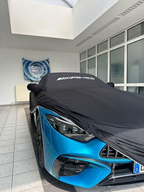 Blau Gebraucht 2023 Mercedes SL43 AMG AMG Cabrio | 116.990 € - Bild 1/4