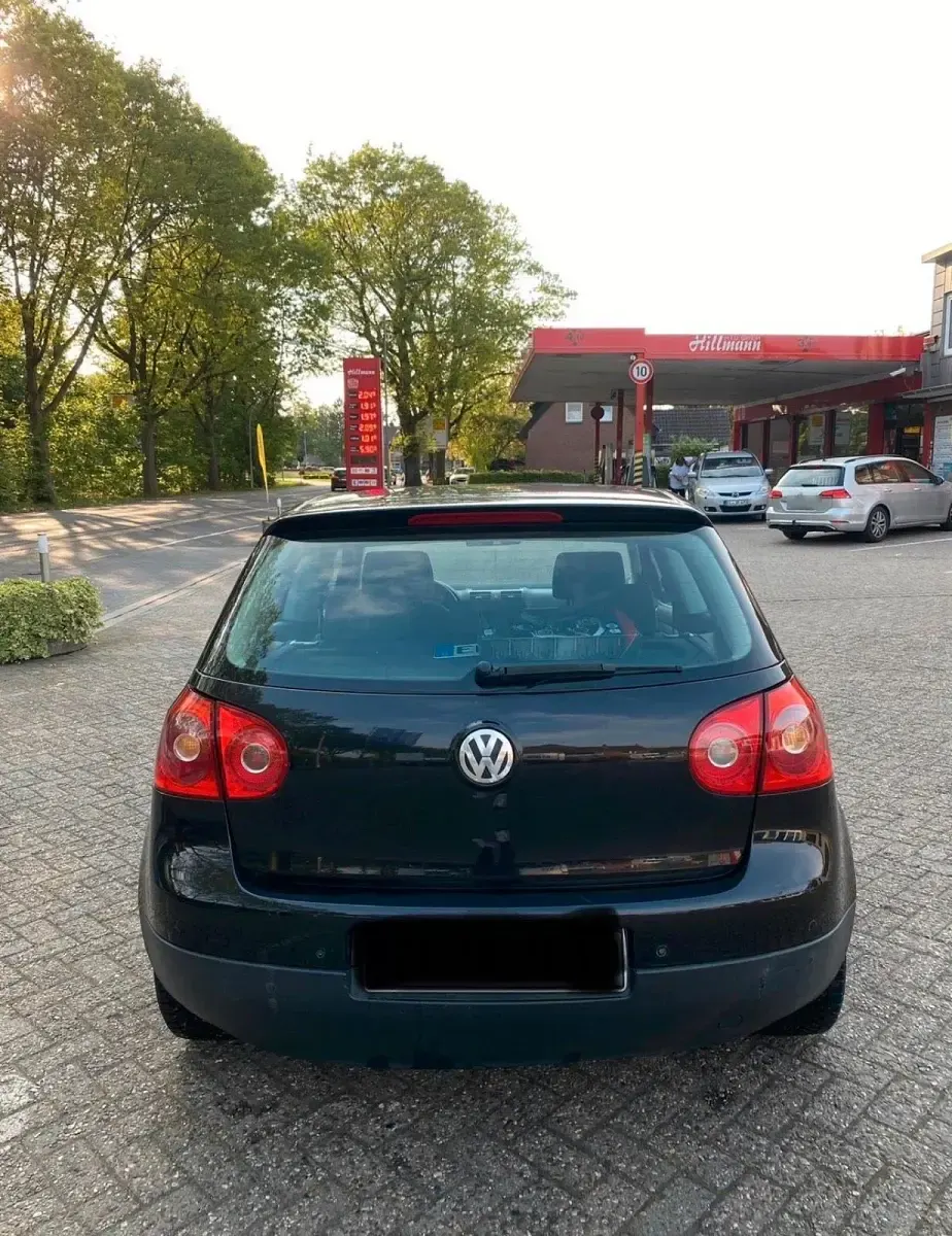 Gebraucht VW Golf V 2005 Schwarz Kleinwagen