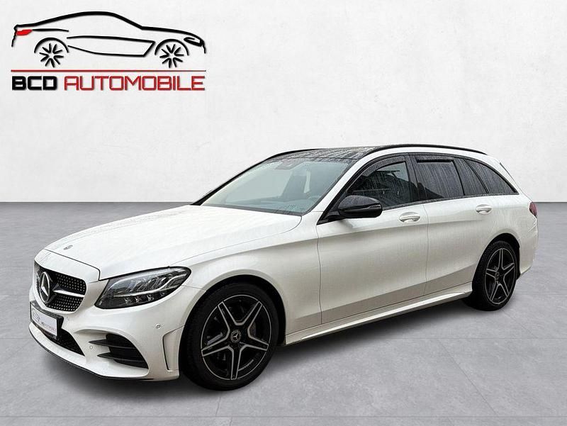 Gebraucht Mercedes C220 AMG 194 PS (142 kW) 2020 Weiß Limousine