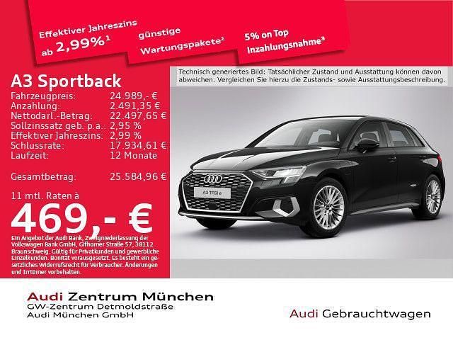 Brillantschwarz Gebraucht 2022 Audi A3 Performance Limousine | 24.989 € (Fairer Preis) - Bild 1/1