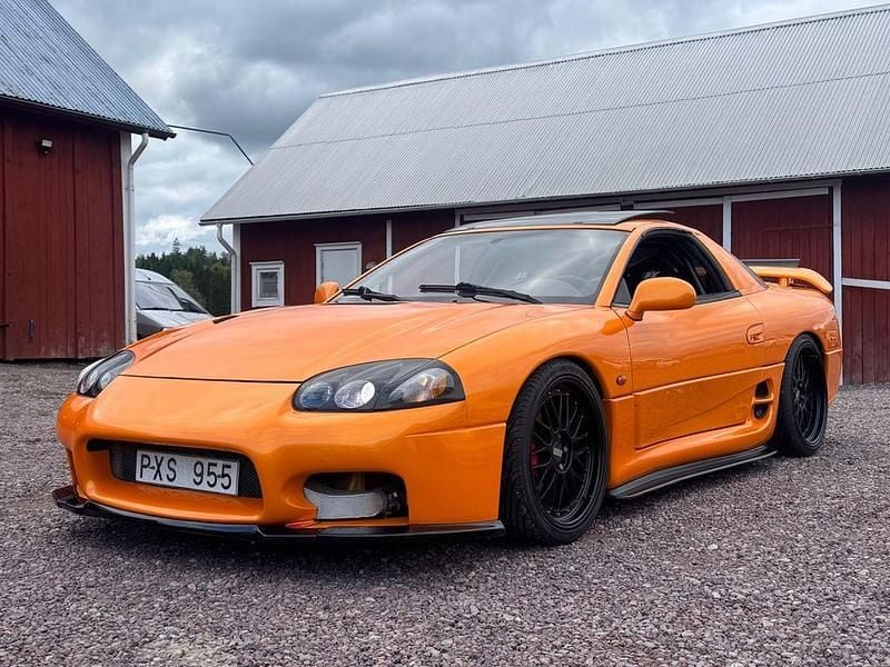 Orange Gebraucht 1993 Mitsubishi 3000 Coupé | 21.800 € - Bild 1/4
