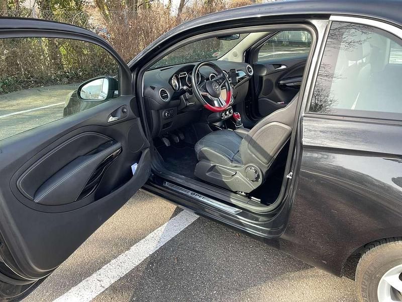 Gebraucht Opel Adam Glam 101 PS (74 kW) 2013 Schwarz Kleinwagen