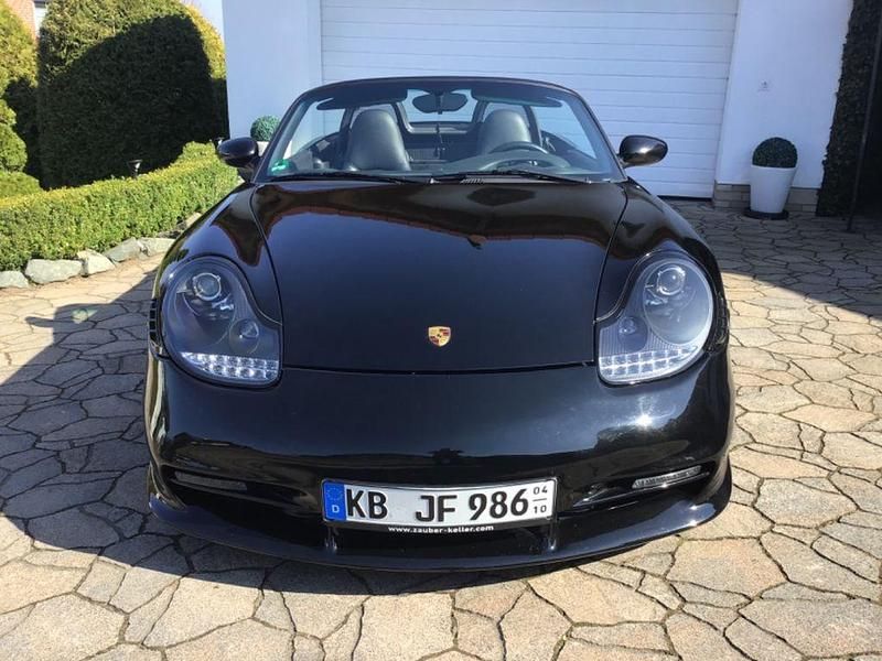 Gebraucht Porsche Boxster 204 PS (150 kW) 1998 Schwarz Cabrio