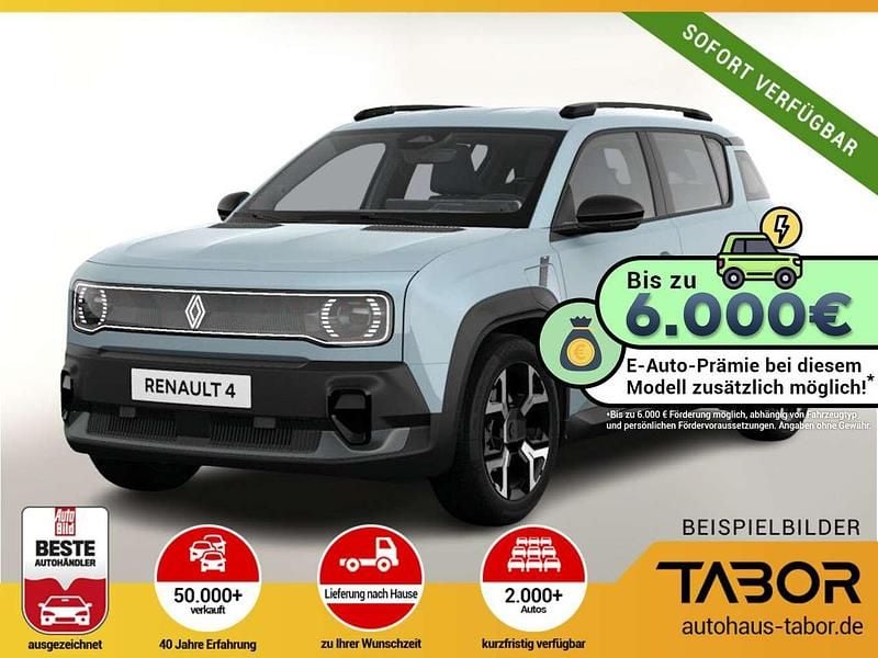 Neu Renault 4 E-Tech Komfort 110 kW (150 PS) 2026 Kumulusblau SUV