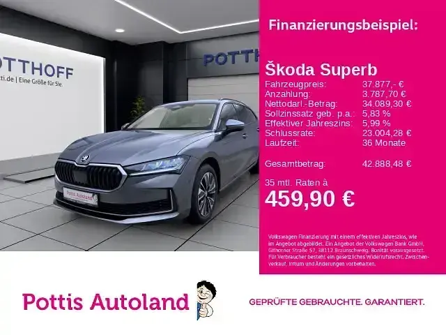 Gebraucht Skoda Superb Selection 193 PS (141 kW) 2024 Kombi