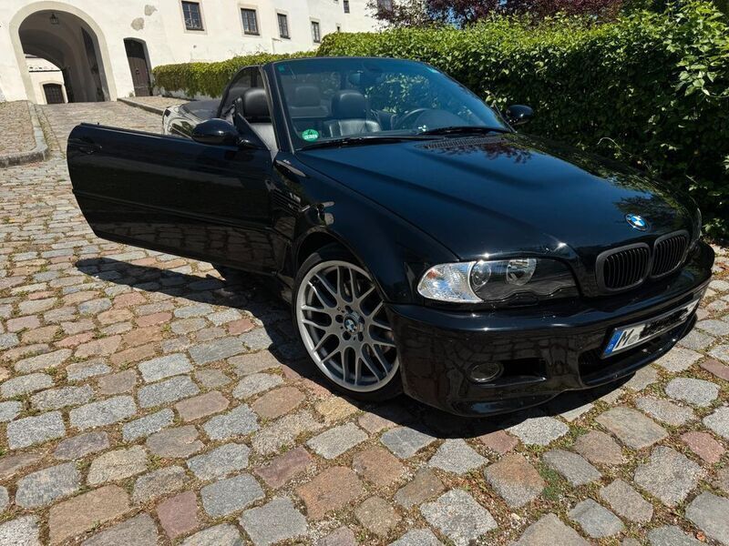 Schwarz Gebraucht 2002 BMW M3 Cabriolet Sport Line Cabrio | 30.000 € (Superpreis) - Bild 1/4