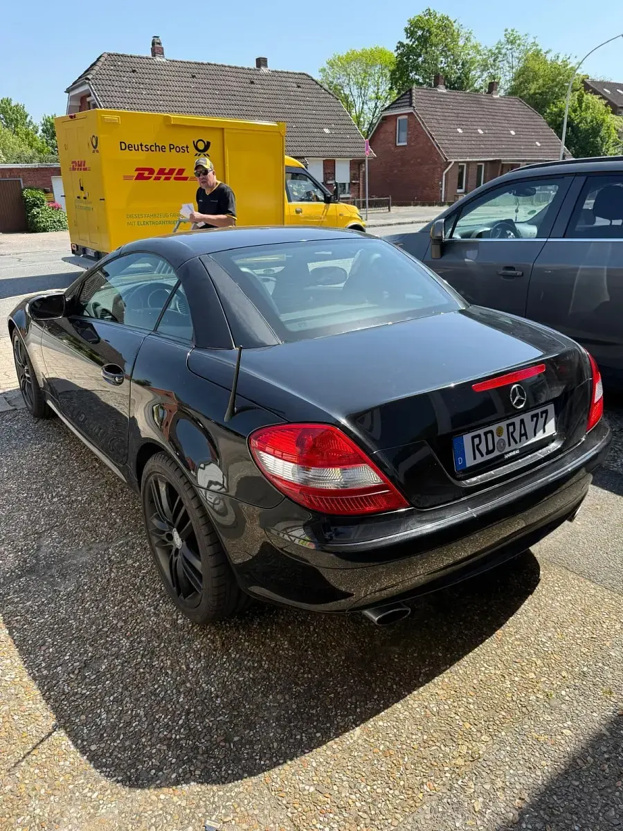 Gebraucht Mercedes SLK200 163 PS (119 kW) 2004 Schwarz Cabrio