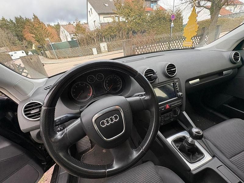 Gebraucht Audi A3 Attraction 125 PS (91 kW) 2007 Schwarz Kleinwagen