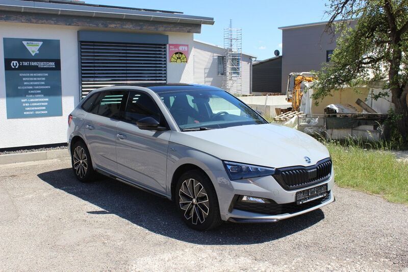 Grau Gebraucht 2023 Skoda Scala Monte Carlo Kleinwagen | 21.390 € (Fairer Preis) - Bild 1/4