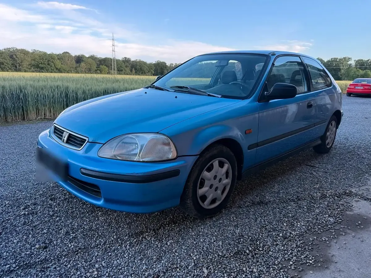 Gebraucht Honda Civic 90 PS (66 kW) 1998 Blau Kleinwagen