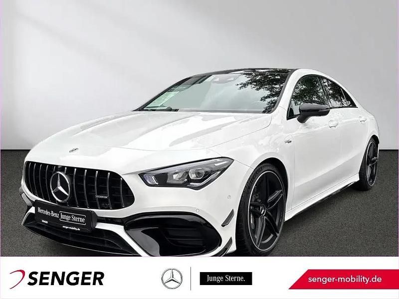Unilack polarweiß Gebraucht 2021 Mercedes CLA45 AMG AMG Coupé | 49.990 € (Fairer Preis) - Bild 1/1
