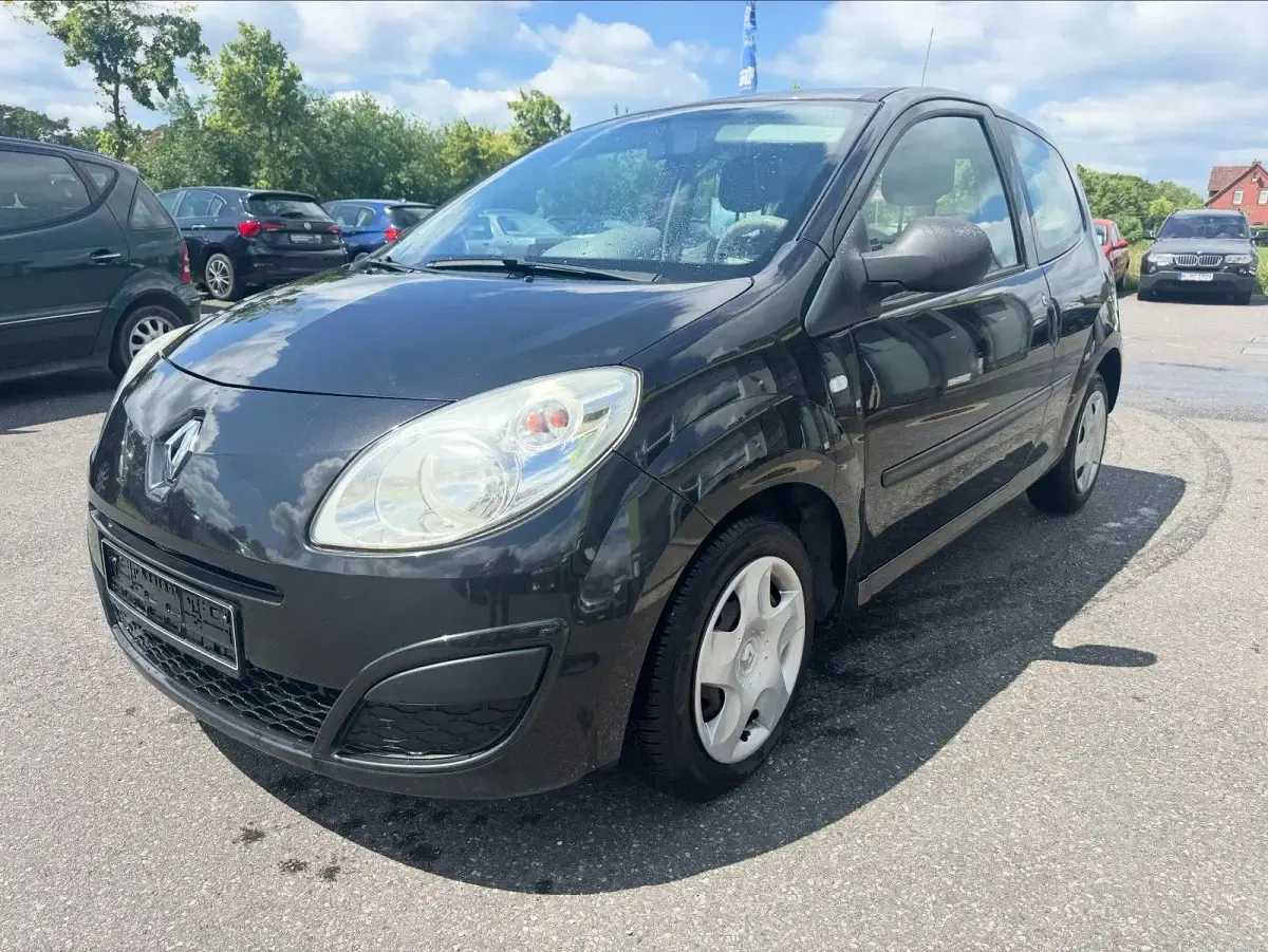 Gebraucht Renault Twingo Authentique 58 PS (42 kW) 2008 Schwarz Kleinwagen
