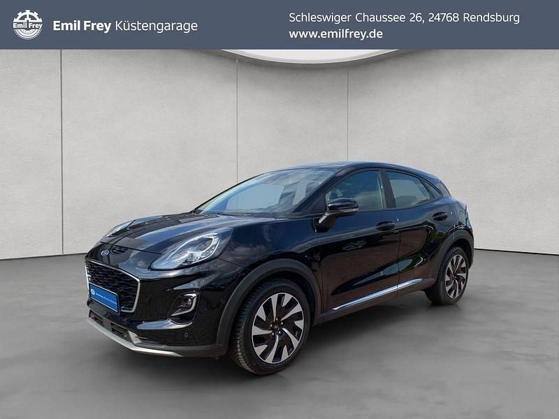 Schwarz Gebraucht 2023 Ford Puma Titanium SUV | 16.780 € (Superpreis) - Bild 1/4