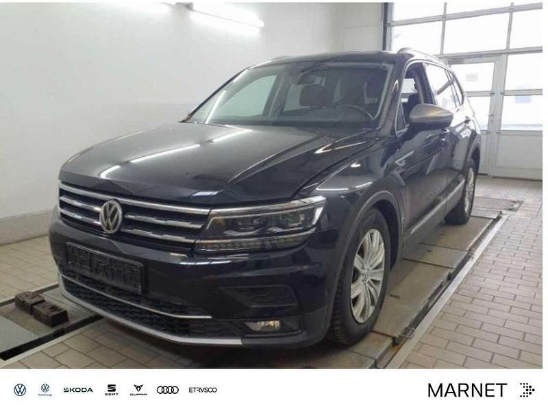 Gebraucht VW Tiguan Allspace Highline 150 PS (110 kW) 2017 Schwarz SUV