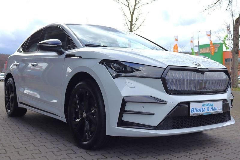 Gebraucht Skoda Enyaq iV RS 219 kW (299 PS) 2023 Weiß SUV