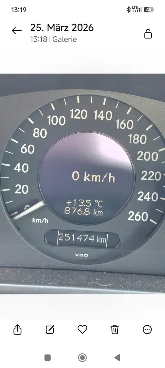 Gebraucht Mercedes E200 163 PS (119 kW) 2004 Schwarz Kombi
