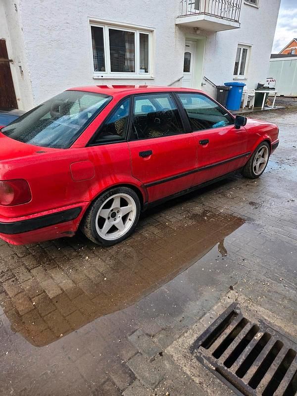 Usata Audi 80 90 CV (66 kW) 1994 Rosso Berlina