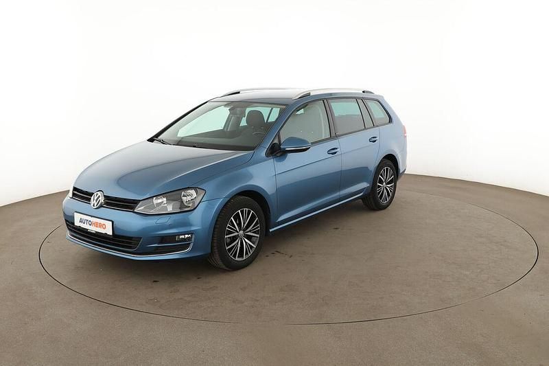 Gebraucht VW Golf VII Allstar 2017 Blau Kombi