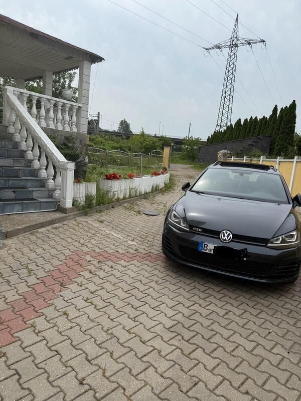 Grau Gebraucht 2015 VW Golf VII GTD Kombi | 8.000 € (Superpreis) - Bild 1/4
