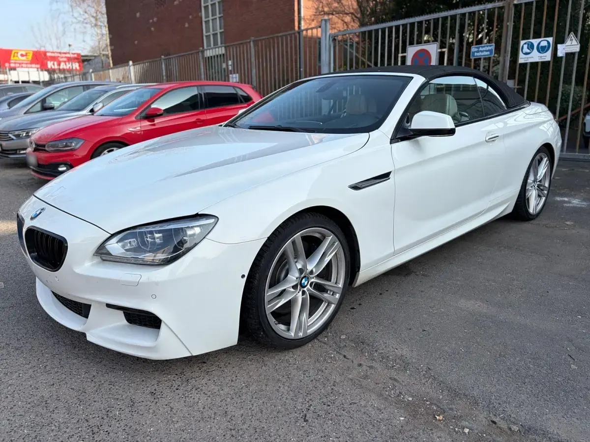 Gebraucht BMW 650 Cabriolet M Sport 408 PS (300 kW) 2011 Weiß Cabrio