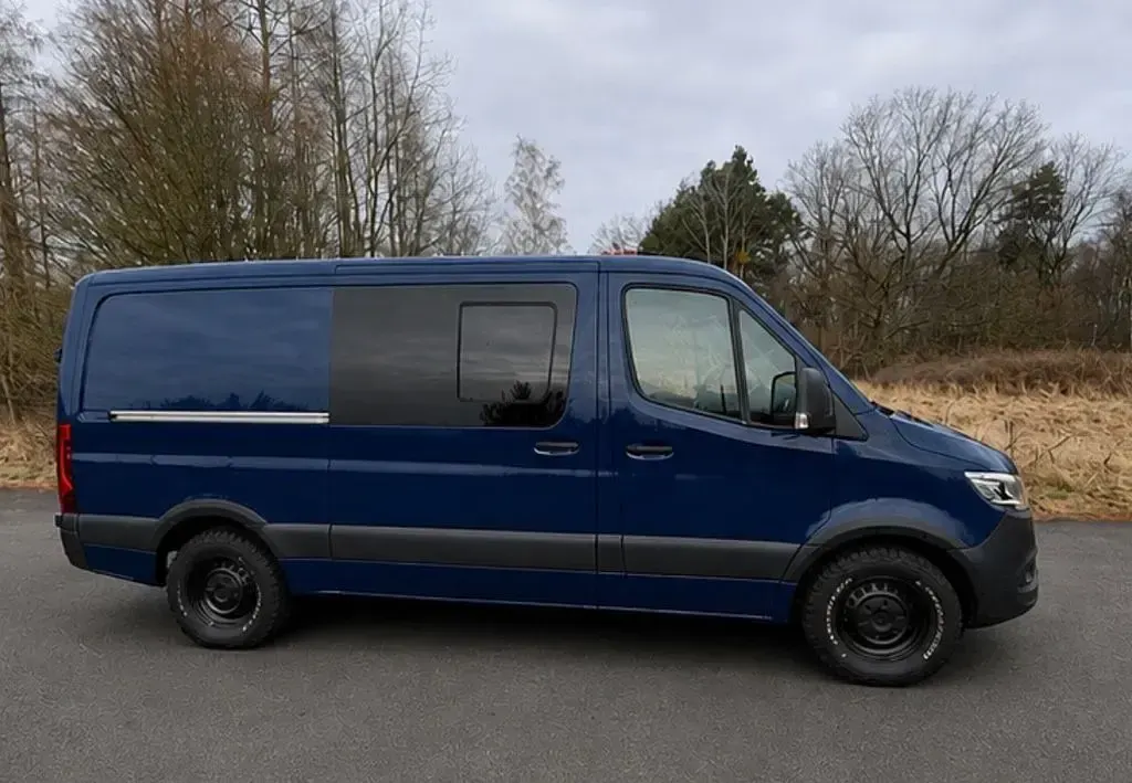 Occasion Mercedes Sprinter 163 ch (119 kW) 2019 Bleue Van