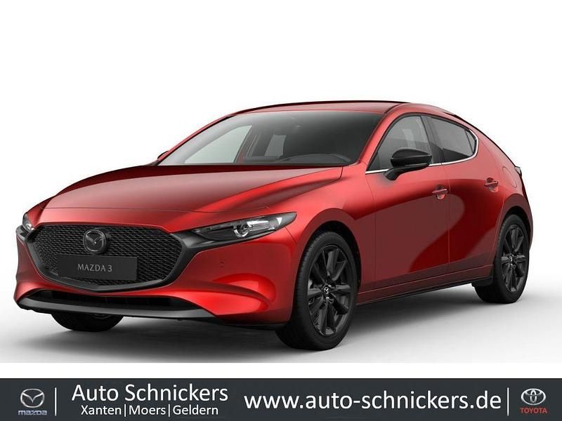 Soul red crystal Gebraucht 2025 Mazda 3 Homura-Line Limousine | 23.990 € - Bild 1/4
