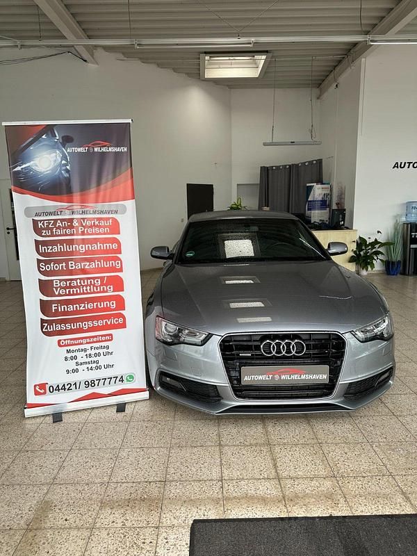 Grau Gebraucht 2014 Audi A5 Sportback S-Line Kleinwagen | 14.999 € (Fairer Preis) - Bild 1/4