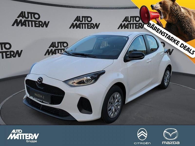 Neu Mazda 2 Prime-Line 116 PS (85 kW) 2025 Lunar white Kleinwagen